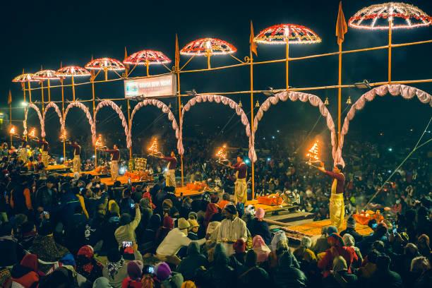 Traditional Hindu puja items