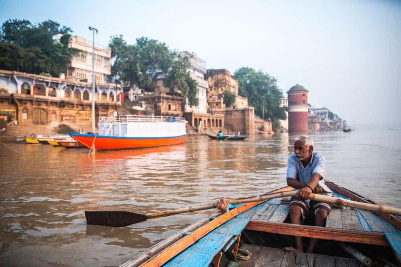 Boat Ride on the Ganges